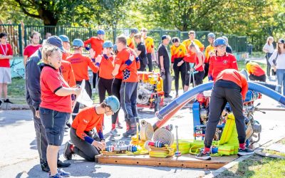 Soutěž v požárním útoku a štafetě požárních dvojic Vinohrady