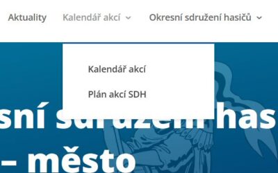 Přehled kulturních a ostatních akcí SDH